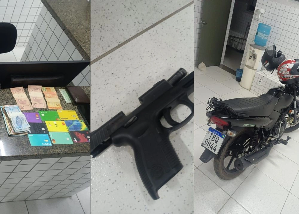 Dupla armada é presa após perseguição policial em Luís Correia