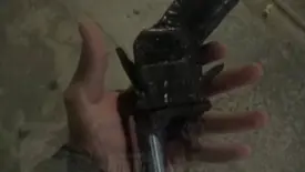 Dupla é detida com arma de ferro durante operação da PM em União (Foto: Reprodução)