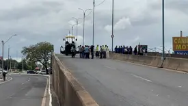 Elevado da Miguel Rosa é interditado para manutenção e deve ser liberado hoje (Foto: Conecta Piauí)