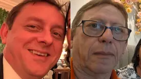 Empresário Luís Carvalho e o auditor federal Hamilton Carvalho (Foto: Reprodução)