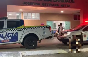 Empresário sofre tentativa de homicídio em hamburgueria de Pedro II (Foto: Reprodução/24 horas noticiando)