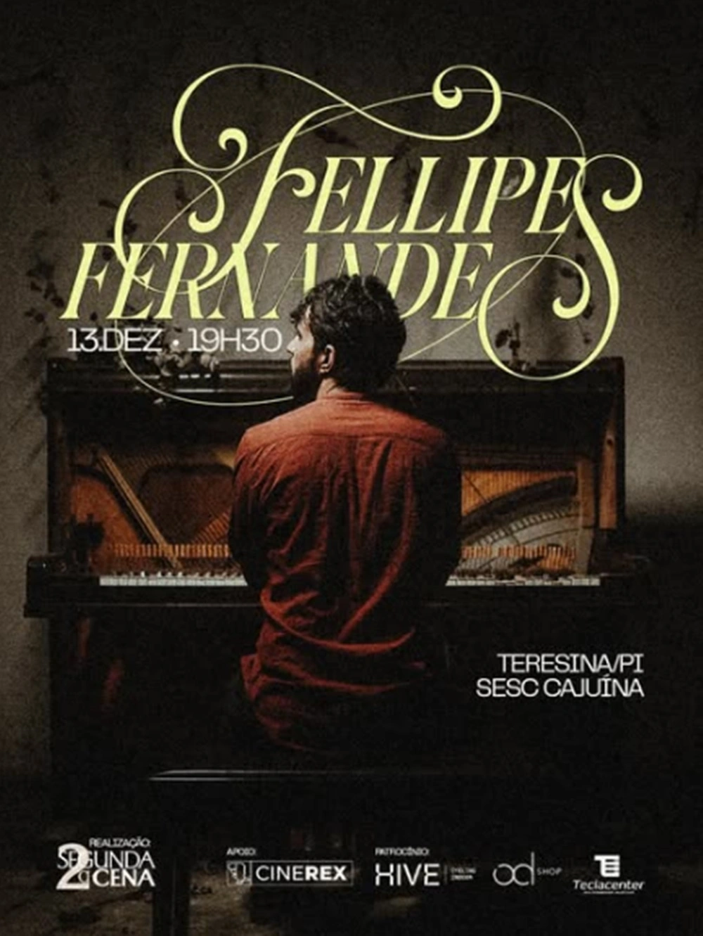 EP 'Antúrio', do pianista Fellipe Fernandes, ganha lançamento em Teresina