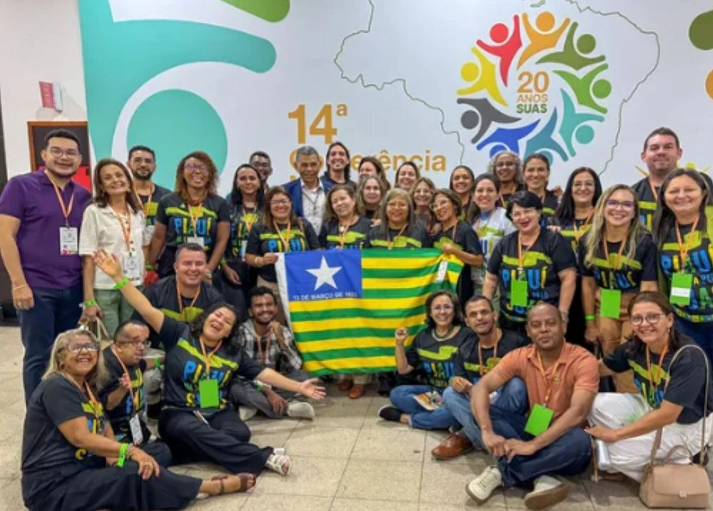 Equipe da Assistência Social de Àgua Branca participa de conferência em Brasília