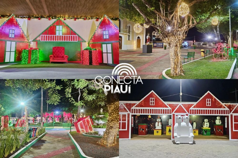 Esperantina apresenta a maior decoração natalina de sua história no Natal Brilho