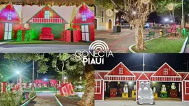 Esperantina apresenta a maior decoração natalina de sua história no Natal Brilho (Foto: Reprodução)