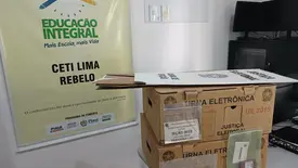 Estudantes participam de eleições do Parlamento do Futuro no Piauí (Foto: Reprodução)