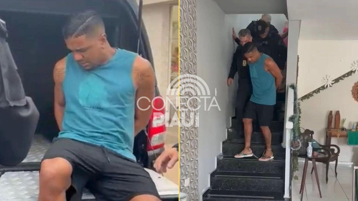 Ex-jogador de futebol do Piauí é preso suspeito de homicídio cometido em Goiás