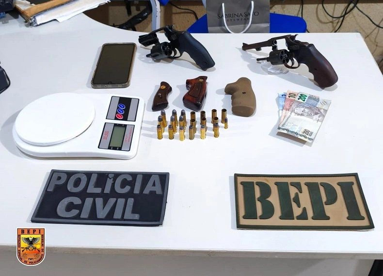 Ex-militar é preso suspeito de armazenar armas para facção criminosa no Piauí