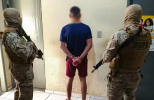 Ex-militar é preso suspeito de armazenar armas para facção criminosa no Piauí (Foto: Divulgação/BEPI)
