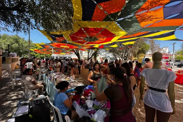 Feira na Praça movimenta Centro de Teresina e fortalece economia criativa