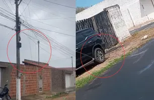 Fios de energia caídos em Parnaíba matam cachorro 'caramelo' e preocupam população (Foto: Reprodução)