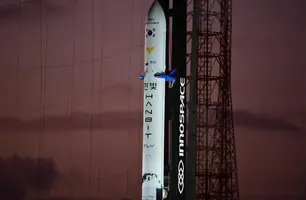 Foguete explode ao decolar na Base de Alcântara, no Maranhão (Foto: MCTI)