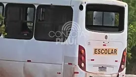 Funcionários denunciam atrasos salariais e ônibus escolares precários em Teresina (Foto: Reprodução)