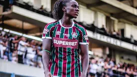 Geovana foi vice artilheira do Brasileiro Série A2 em 2025, pelo Fortaleza (Foto: Reinaldo Campos)