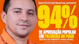 Gestão Hugo Rosal alcança 94% de aprovação popular (Foto: Reprodução)