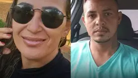 Gilzandra Feitosa e Manelim (Foto: Reprodução)