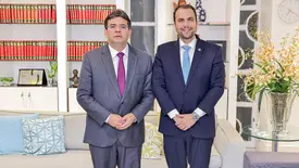 Governador Rafael Fonteles anuncia Mário Brasílio como novo desembargador do TJ-PI (Foto: Gabriel Paulino)