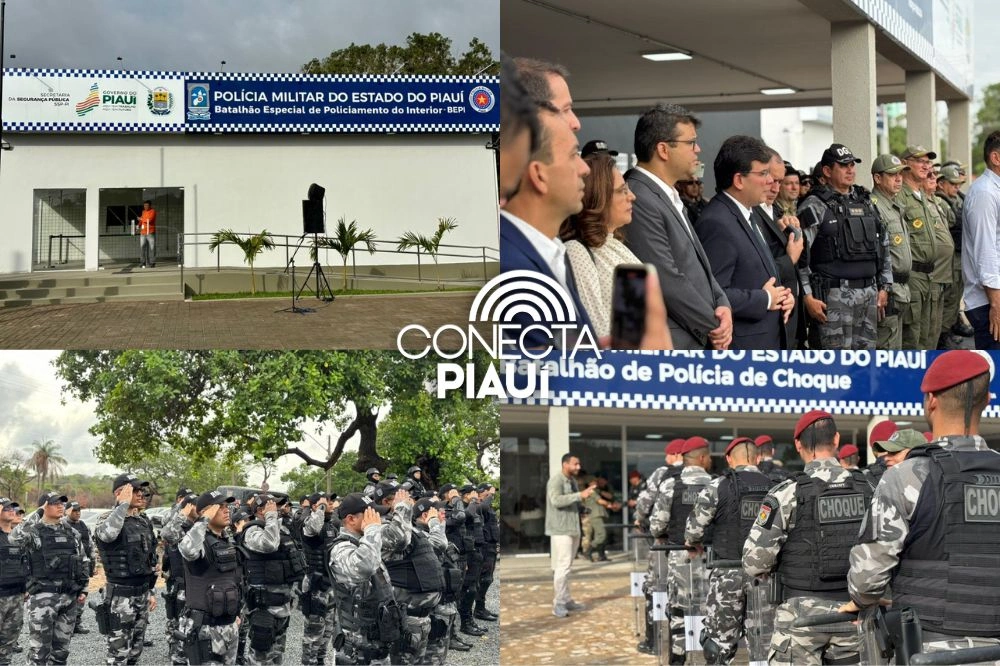 Governo do Piauí inaugura sedes do BPChoque e BEPI em Teresina