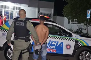 Grávida de nove meses é agredida com socos e chutes em Elesbão Veloso (Foto: Reprodução)