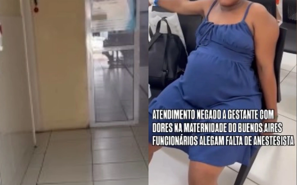 Grávidas denunciam falta de anestesista na Maternidade Buenos Aires, em Teresina