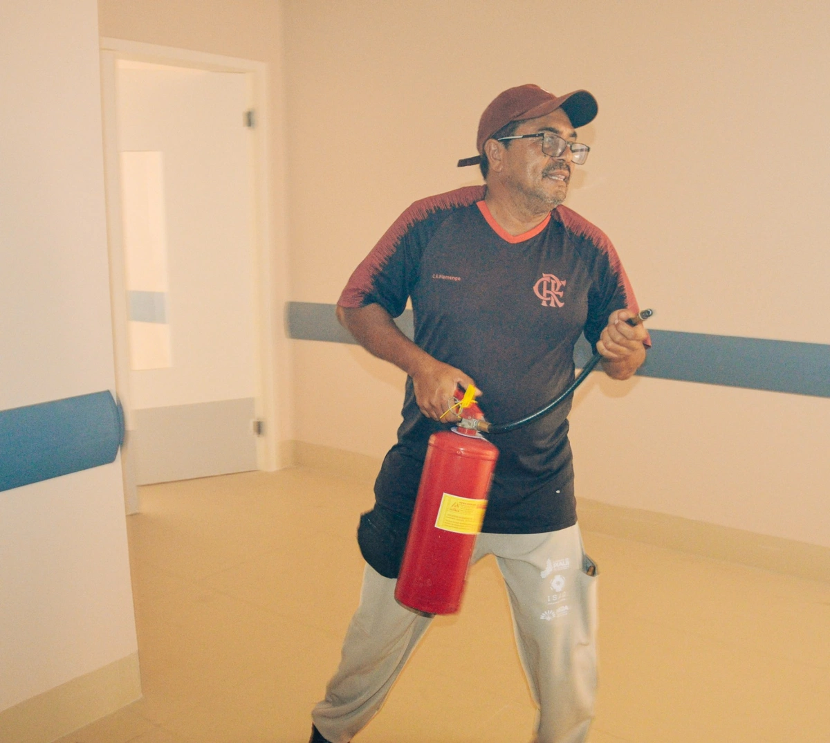 HEDA realiza segundo simulado de incêndio e evacuação com treinamento realista