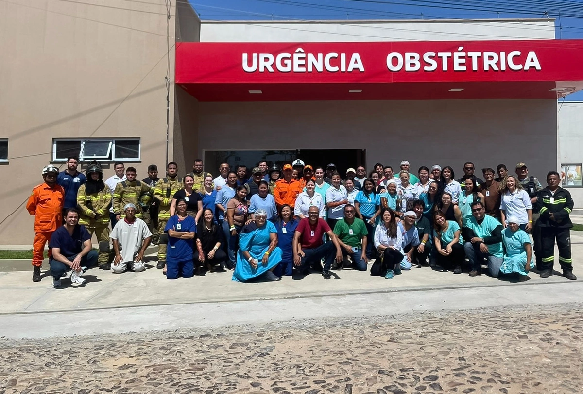 HEDA realiza segundo simulado de incêndio e evacuação com treinamento realista