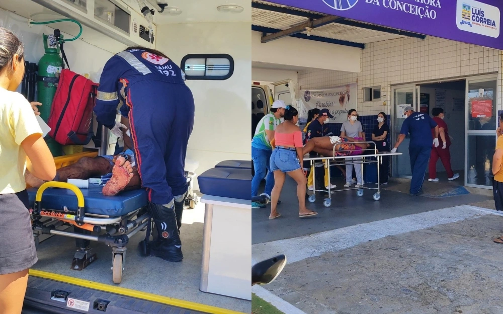 Homem e mulher são baleados no bairro Rancho Alegre, em Luís Correia