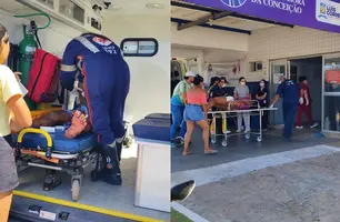 Homem e mulher são baleados no bairro Rancho Alegre, em Luís Correia (Foto: Reprodução)