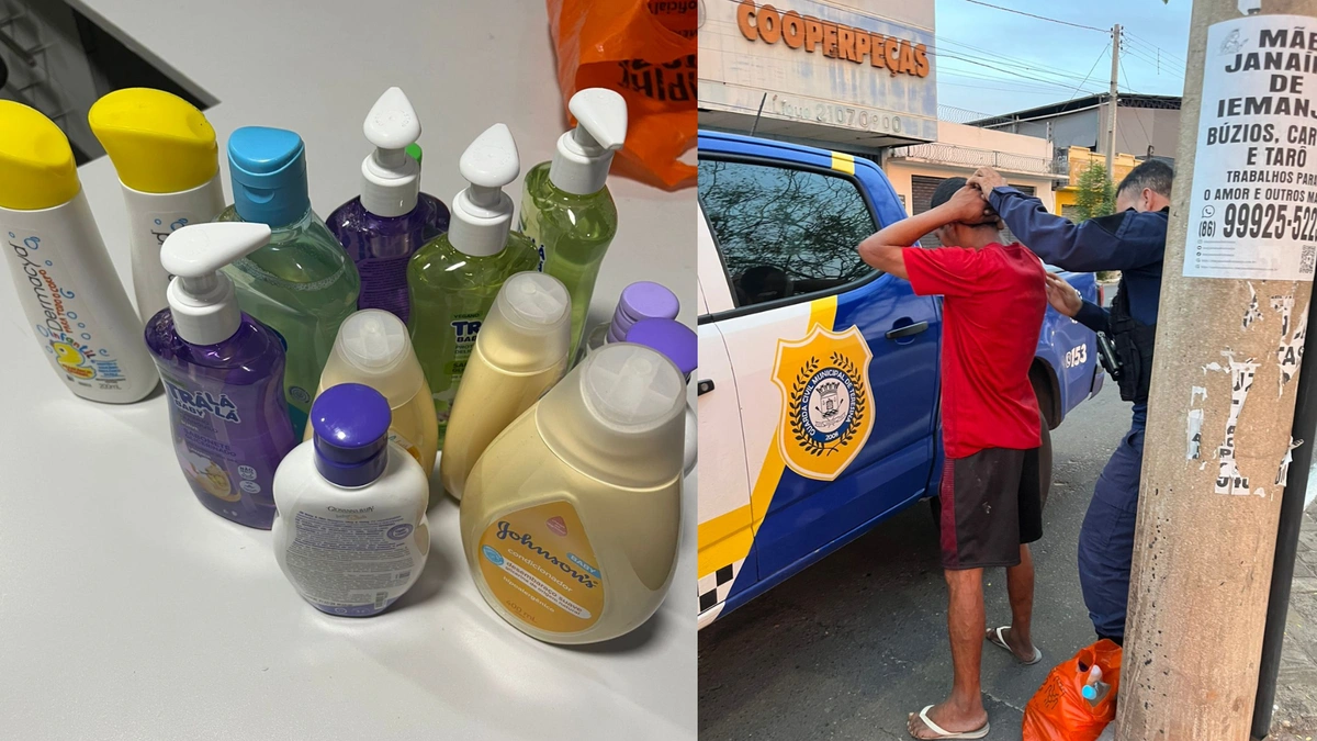 Homem é preso após furtar farmácia no bairro Vermelha, zona Sul de Teresina