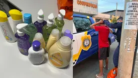 Homem é preso após furtar farmácia no bairro Vermelha, zona Sul de Teresina (Foto: Divulgação)