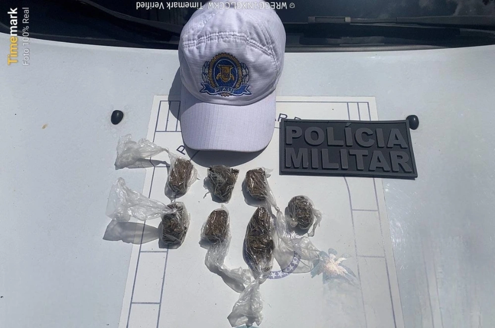 Homem é preso com maconha e mais de R$ 8 mil durante blitz na zona Sul de Teresina