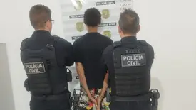 Homem é preso suspeito de envolvimento roubo em casa na zona Leste de Teresina (Foto: Divulgação/Polícia Civil)