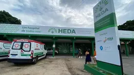 Hospital Estadual Dirceu Arcoverde (HEDA) (Foto: Conecta Piauí)