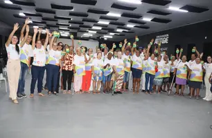 Idosos do SCFV participam de oficina natalina em São Raimundo Nonato (Foto: Conecta Piauí)