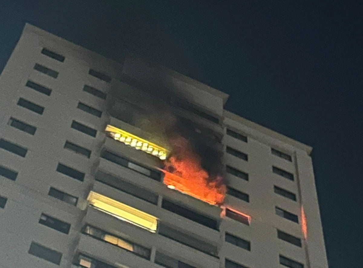 Incêndio atinge apartamento em condomínio de luxo em Teresina