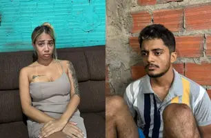 Influenciadora Letícia Ellen e ex-namorado são presos com drogas em Timon (Foto: Divulgação/Polícia Civil)