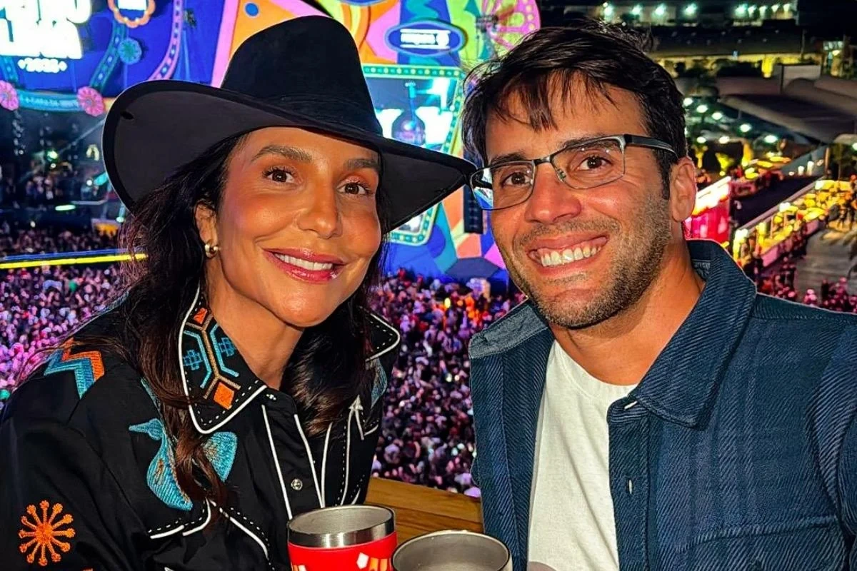 Ivete Sangalo e Daniel Cady