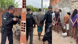 'Lagartão', suspeito de homicídios e ameaças contra delegados, é preso em Parnaíba (Foto: Divulgação/DRACO)