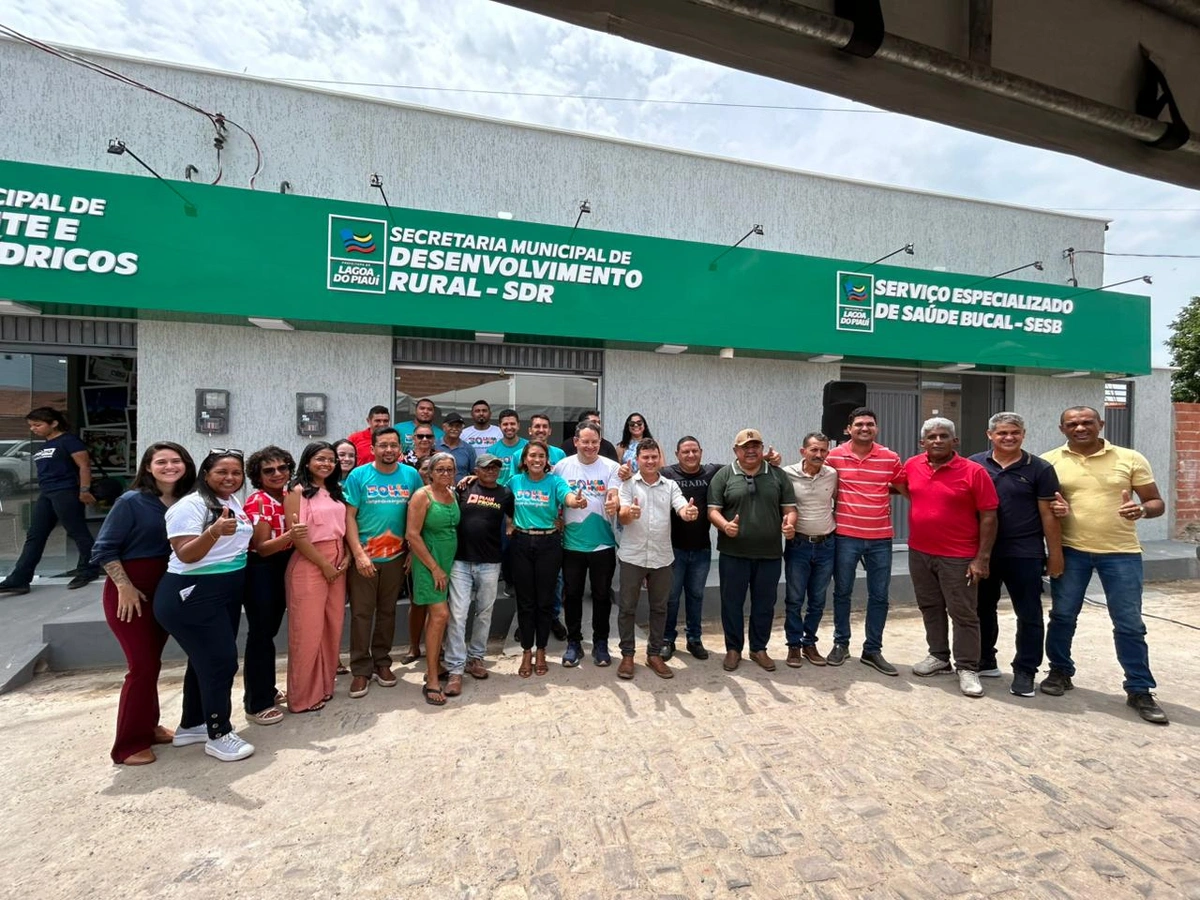 Lagoa do Piauí comemora 30 anos com entrega de obras e homenagens à população