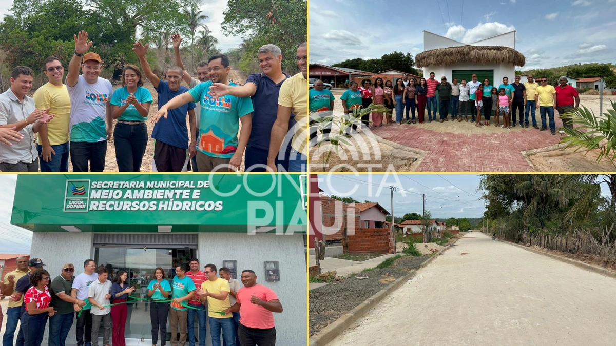 Lagoa do Piauí comemora 30 anos com entrega de obras e homenagens à população
