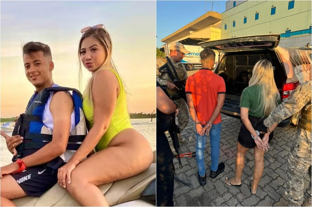 Letícia Ellen e Diogo Xênon