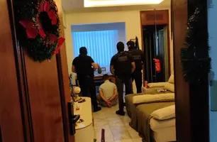 Líder criminoso do extremo sul do Piauí é capturado durante operação no Pará (Foto: Divulgação/SSP-PI)