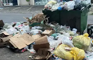 Lixo em Teresina (Foto: Reprodução)