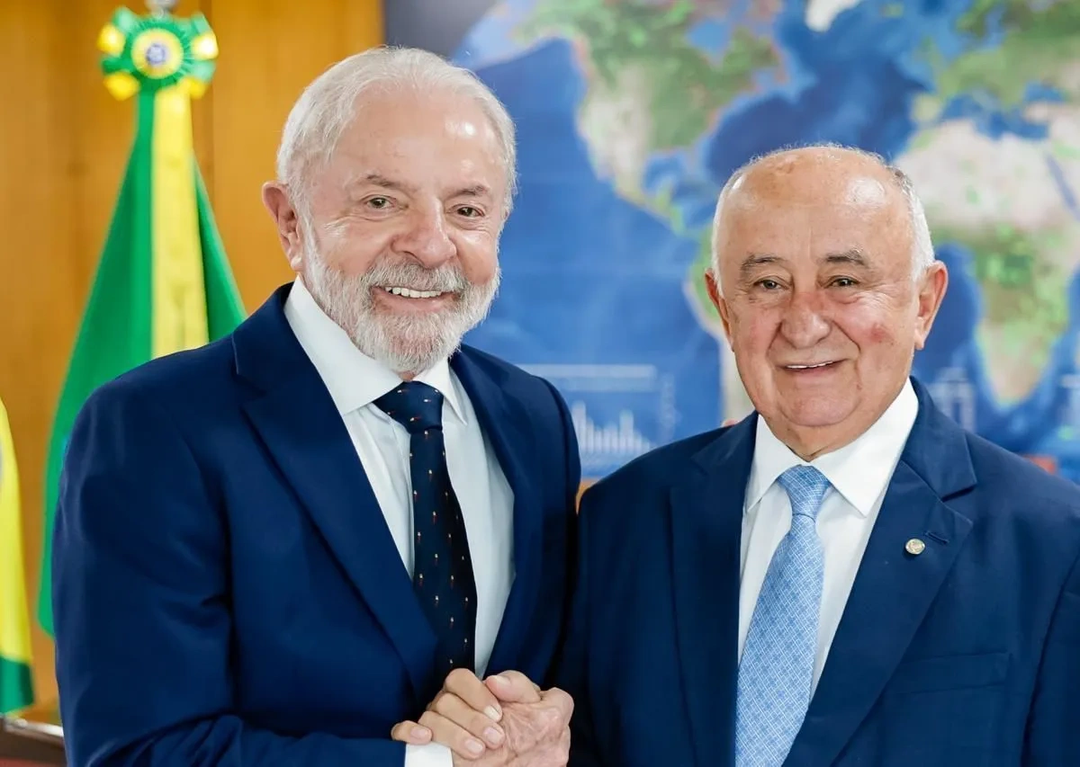 Lula e Júlio César