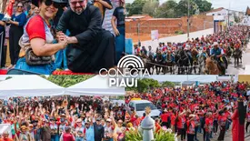 Luzilândia realiza Missa do Vaqueiro com caminhada de mais de 400 fiéis (Foto: Reprodução)