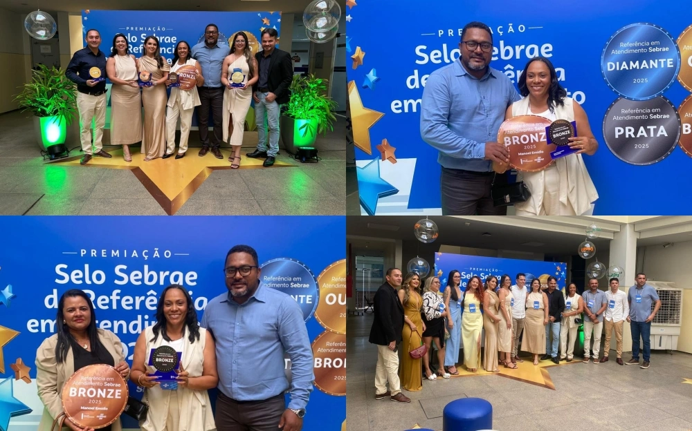 Manoel Emídio é reconhecida com Selo Bronze por excelência no atendimento