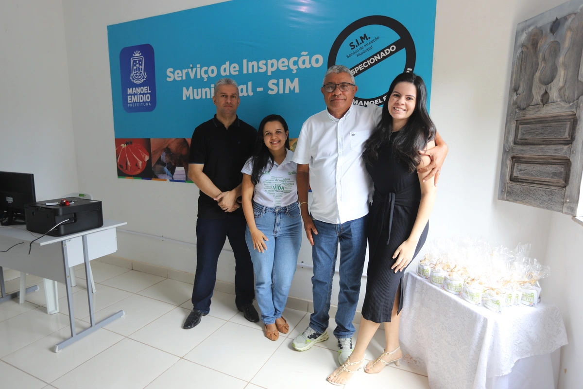 Manoel Emídio inaugura Sala do SIM e reforça segurança alimentar no município
