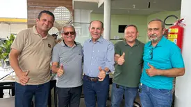 Marcelo Castro recebe apoio da situação e oposição de Vila Nova do Piauí (Foto: Reprodução)