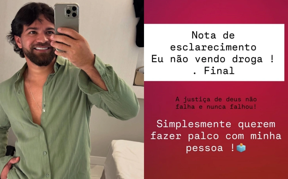 Marido de blogueira alvo de operação do DENARC se manifesta nas redes sociais