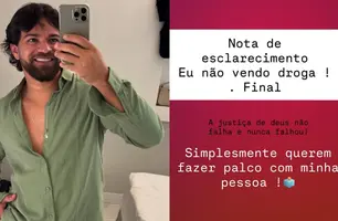 Marido de blogueira alvo de operação do DENARC se manifesta nas redes sociais (Foto: Reprodução)